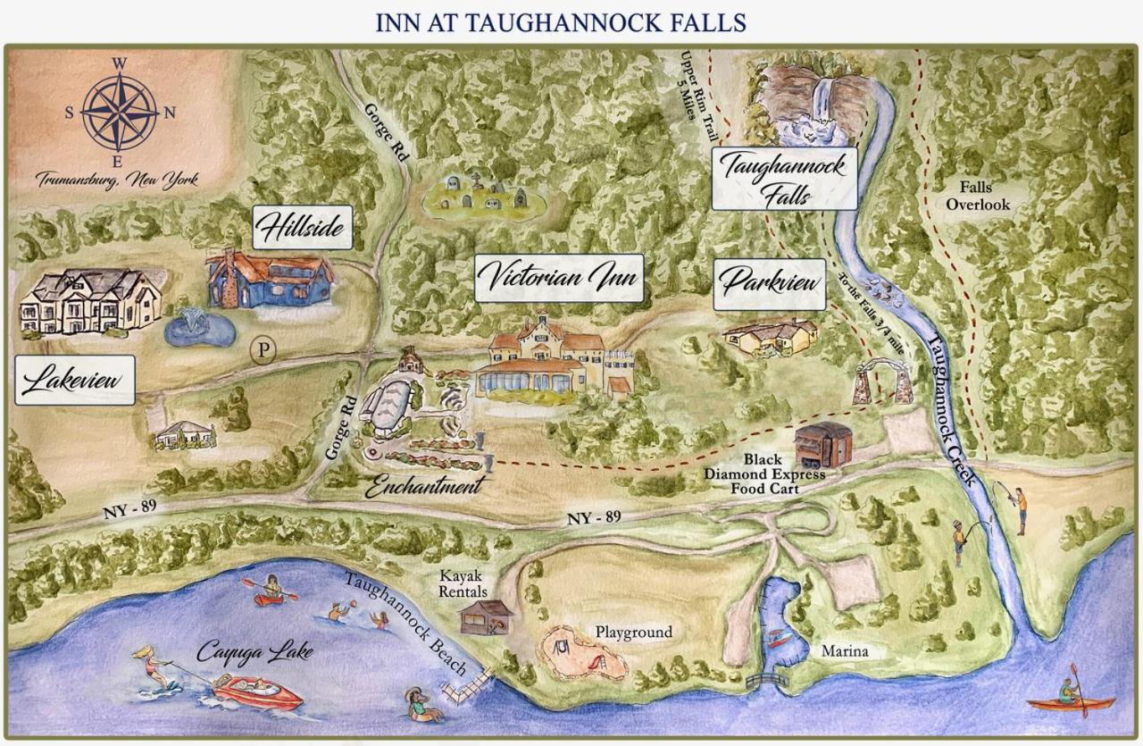 Inn At Taughannock Falls Ithaca Eksteriør bilde